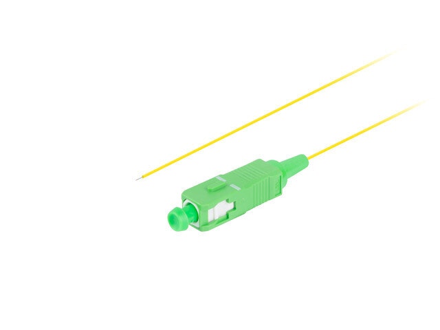 PIGTAIL FIBEROPTISK SM SC/APC ST 9/125 G657A1 2M GUL LANBERG