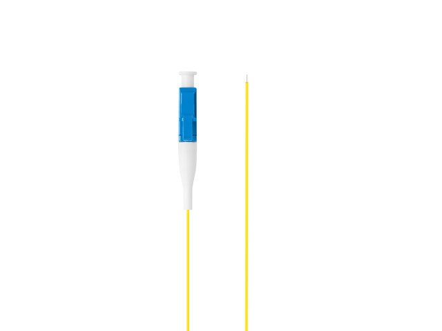 PIGTAIL FIBEROPTISK SM LC/UPC EASY STRIP 9/125 G657A1 2M GUL LANBERG
