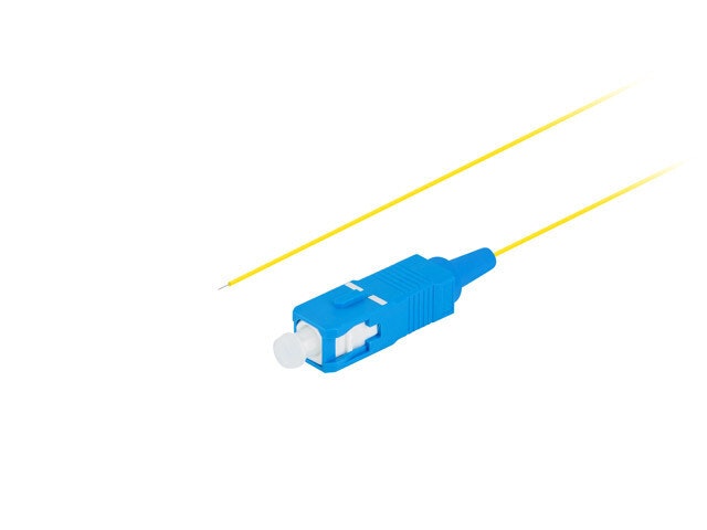 PIGTAIL FIBEROPTIK SM SC/UPC EASY STRIP 9/125 G657A1 2M GUL LANBERG