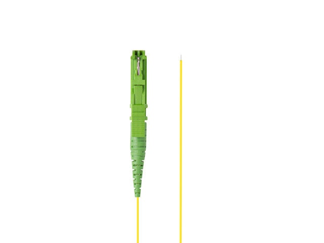 PIGTAIL FIBEROPTISK SM E2000/APC EASY STRIP 9/125 G657A1 2M GUL LANBERG
