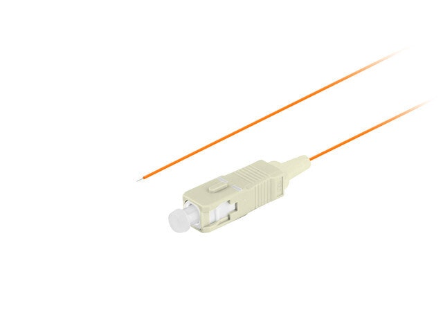 PIGTAIL FIBEROPTISK MM SC/UPC OM2 EASY STRIP 50/125 2M ORANGE LANBERG