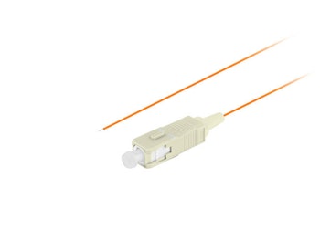 PIGTAIL FIBEROPTISK MM SC/UPC OM2 EASY STRIP 50/125 2M ORANGE LANBERG