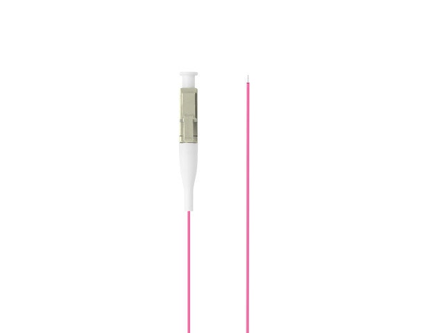 PIGTAIL FIBEROPTISK MM LC/UPC OM4 EASY STRIP 50/125 2M VIOLETT LANBERG