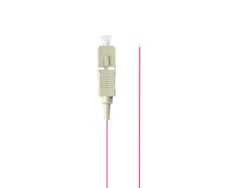 PIGTAIL FIBEROPTISK MM SC/UPC OM4 EASY STRIP 50/125 2M VIOLETT LANBERG