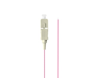 PIGTAIL FIBEROPTISK MM SC/UPC OM4 EASY STRIP 50/125 2M VIOLETT LANBERG