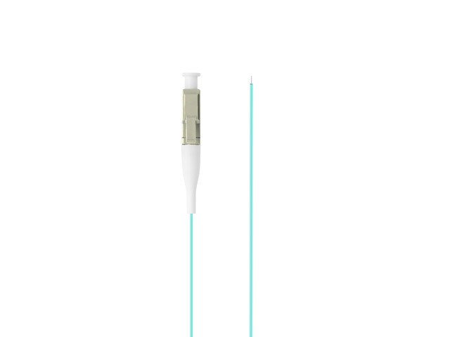 PIGTAIL FIBEROPTISK MM LC/UPC OM3 EASY STRIP 50/125 2M AQUA LANBERG