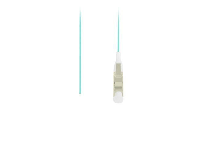 PIGTAIL FIBEROPTISK MM LC/UPC OM3 EASY STRIP 50/125 2M AQUA LANBERG