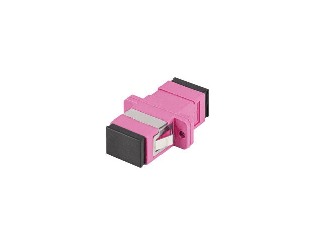 FIBEROPTISK ADAPTER MM SC/UPC SIMPLEX OM4 LANBERG