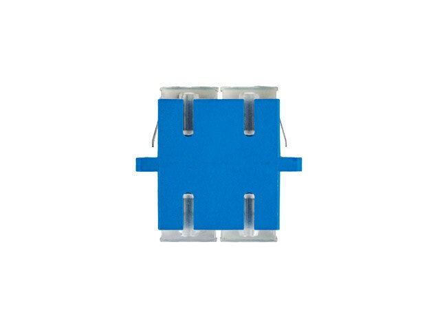 FIBEROPTISK ADAPTER SM SC/UPC DUPLEX TRANSPARENT LANBERG