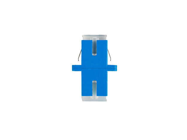 FIBEROPTISK ADAPTER SM SC/UPC SIMPLEX TRANSPARENT LANBERG