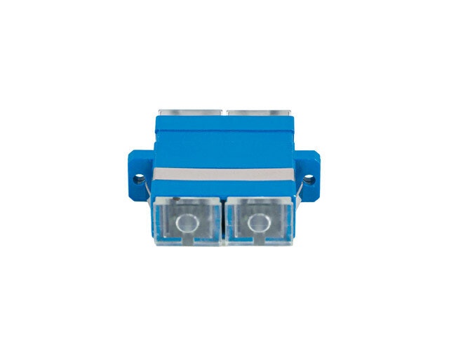 FIBEROPTISK ADAPTER SM SC/UPC DUPLEX TRANSPARENT LANBERG