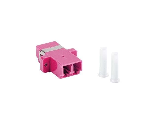 FIBEROPTISK ADAPTER MM LC/UPC DUPLEX OM4 LANBERG