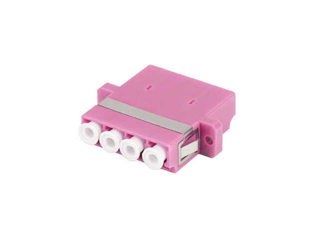 FIBEROPTISK ADAPTER MM LC/UPC QUAD OM4 LANBERG