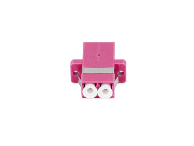 FIBEROPTISK ADAPTER MM LC/UPC DUPLEX OM4 LANBERG