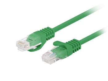 PATCHKABEL CAT.5E UTP 2M GRÖN FLUKE PASSED LANBERG 10-PACK
