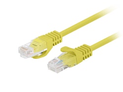 PATCHKABEL CAT.6 UTP 1,5M GUL FLUKE PASSED LANBERG 10-PACK
