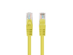 PATCHKABEL CAT.6 UTP 1,5M GUL FLUKE PASSED LANBERG 10-PACK