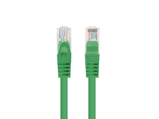 PATCHKABEL CAT.6 UTP 1,5M GRÖN FLUKE PASSED LANBERG 10-PACK