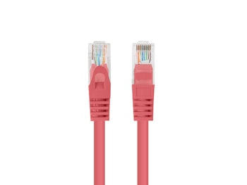 PATCHKABEL CAT.6 UTP 1M RÖD FLUKE PASSED LANBERG 10-PACK