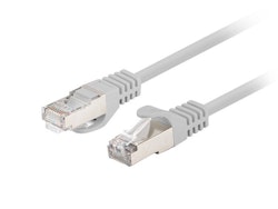 PATCHKABEL CAT.6 FTP 1,5M GRÅ FLUKE PASSED LANBERG 10-PACK
