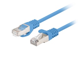 PATCHKABEL CAT.6 FTP 1,5M BLÅ FLUKE PASSERADE LANBERG 10-PACK