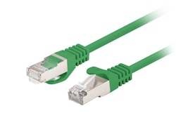 PATCHKABEL CAT.6 FTP 0,5M GRÖN FLUKE PASSED LANBERG 10-PACK