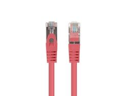 PATCHKABEL CAT.6 FTP 0,25M RÖD FLUKE PASSERADE LANBERG 10-PACK