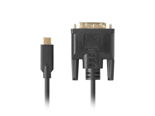undefinedUSB-C(M)->DVI-D(24+1)(M) KABEL 3M SVART LANBERGundefined