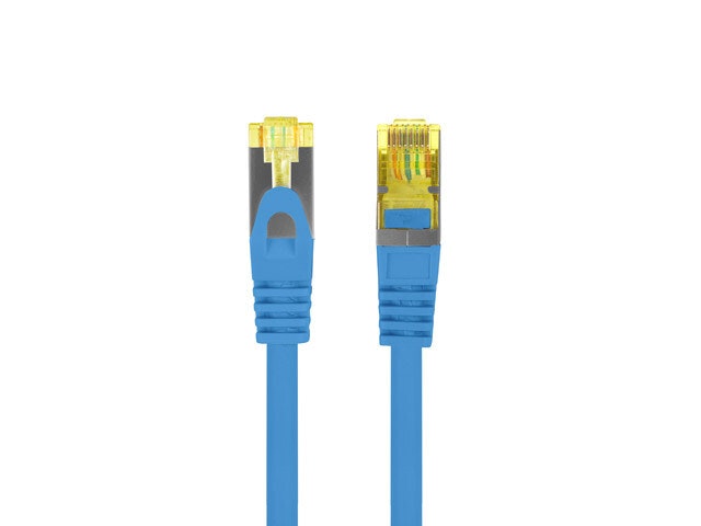 PATCHKABEL CAT.6A S/FTP LSZH CU 0,25M BLÅ FLUKE PASSERADE LANBERG