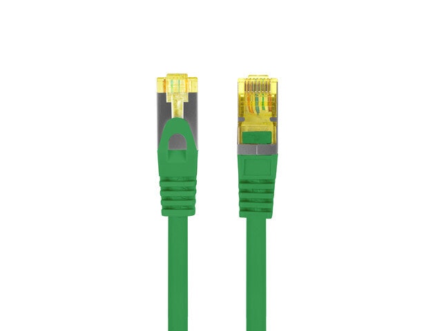 PATCHKABEL CAT.6A S/FTP LSZH CU 0,25M GRÖN FLUKE PASSERADE LANBERG