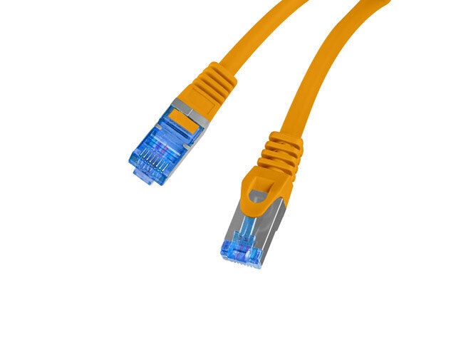 PATCHKABEL CAT.6A S/FTP LSZH CCA 0,25M ORANGE FLUKE PASSED LANBERG
