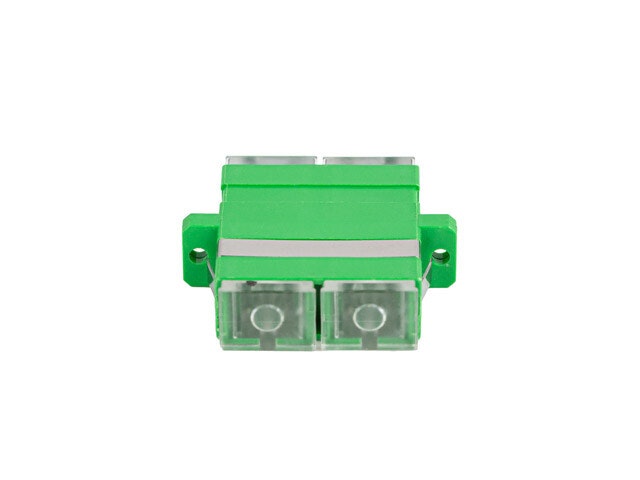 FIBEROPTISK ADAPTER SM SC/APC DUPLEX TRANSPARENT LOCK LANBERG