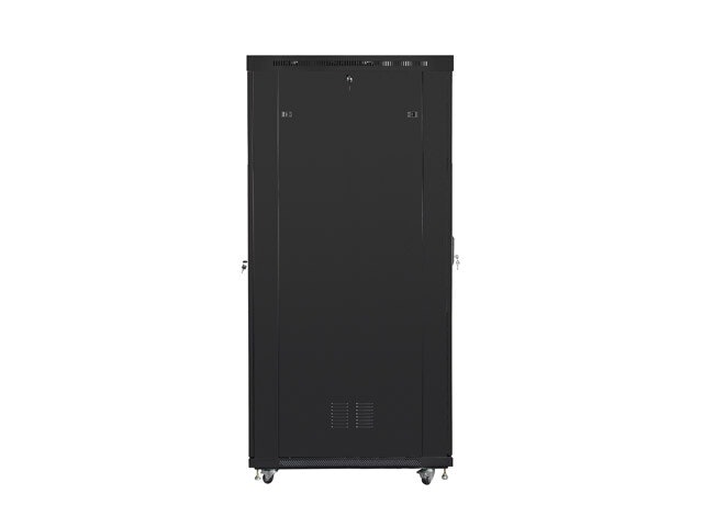 RACKSKÅP 19" FRISTÅENDE 42U/800X1200 (FLAT PACK) MED NÄTDÖRR LCD SVART LANBERG V2