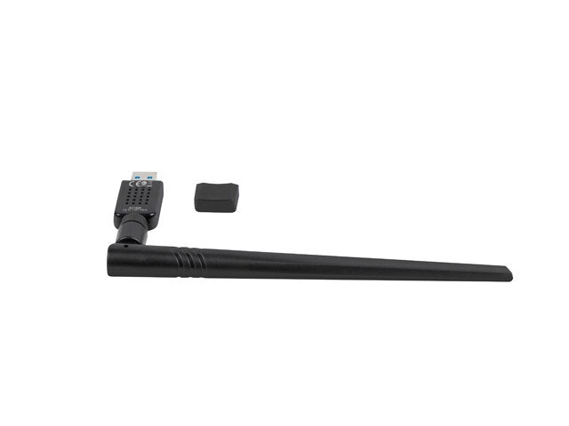 USB-ADAPTER TRÅDLÖST NÄTVERKSKORT LANBERG NC-1200-WIE AC1200 DUAL BAND 1X INTERN + 1X EXTERN ANT