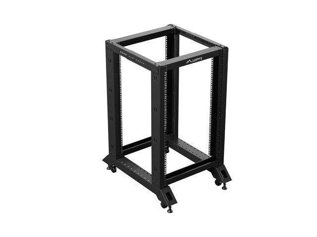 ÖPPET RACK 18U 600X800 SVART LANBERG