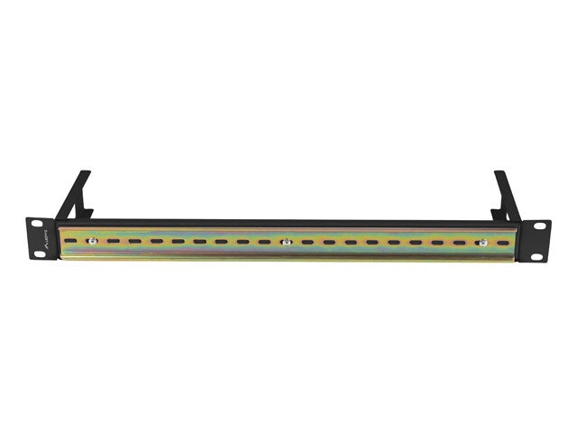MONTERINGSSKENA DIN TS-35 19" 1U SVART LANBERG