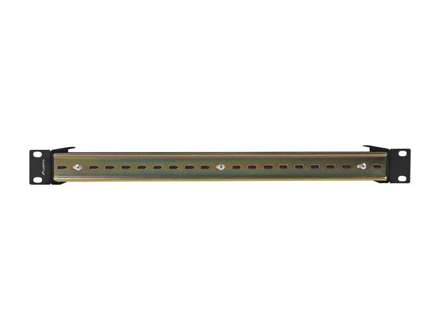 MONTERINGSSKENA DIN TS-35 19" 1U SVART LANBERG