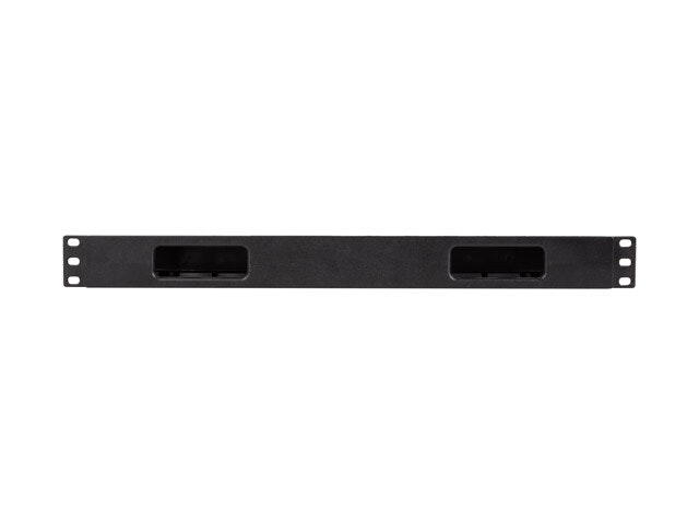 19" KABELHANTERINGSPLAST 1U TYP A SVART LANBERG