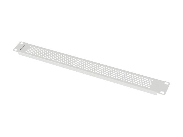 19" BLINDPANEL 1U MESH GRÅ LANBERG