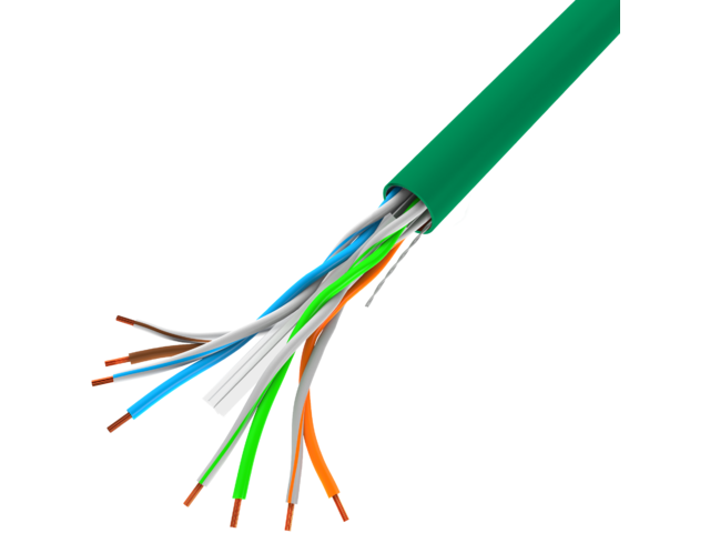 LAN-KABEL 1GB/S 305M SOLID CCA GRÖN LANBERG