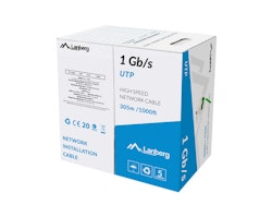 LAN-KABEL 1GB/S 305M SOLID CCA GRÖN LANBERG