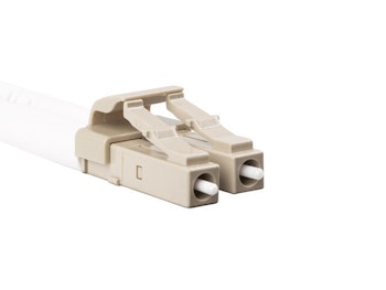 FIBEROPTISK PATCHKABEL MM LC/UPC-SC/UPC DUPLEX 5M LSZH OM3 50/125 3,0MM AQUA LANBERG