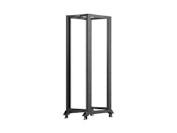 ÖPPET RACK 42U 600X1000 SVART LANBERG