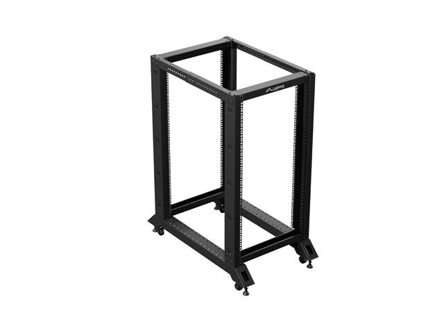 ÖPPET RACK 22U 600X1000 SVART LANBERG