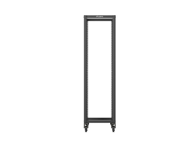 ÖPPET RACK 42U 600X1000 SVART LANBERG