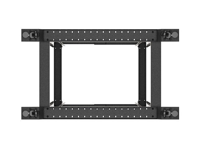ÖPPET RACK 42U 600X1000 SVART LANBERG
