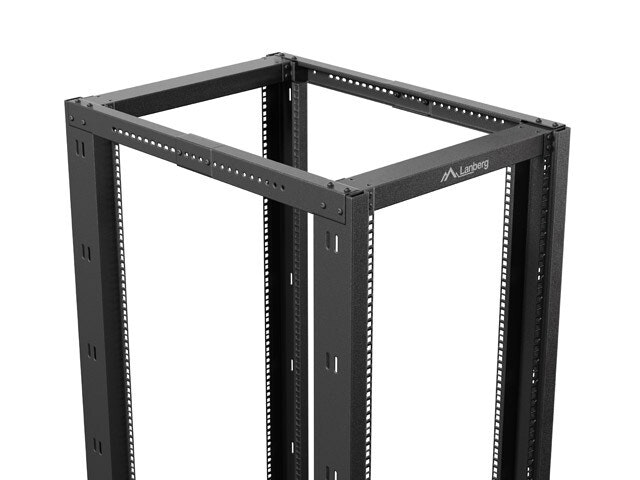 ÖPPET RACK 42U 600X1000 SVART LANBERG