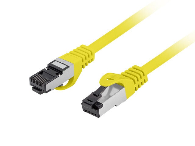 PATCHKABEL CAT.8.1 S/FTP LSZH CU 0.5M GUL FLUKE PASSED LANBERG