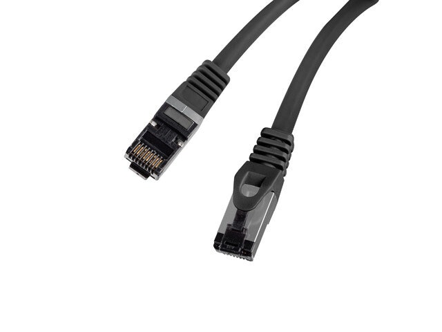 PATCHKABEL CAT.8.1 S/FTP LSZH CU 2M SVART FLUKE PASSERADE LANBERG
