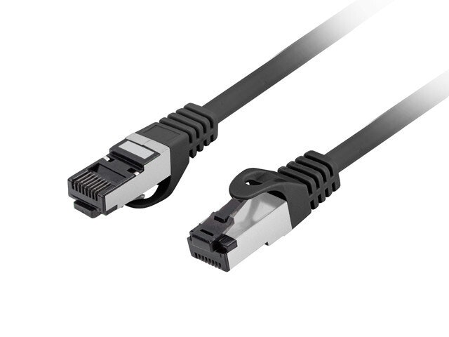 PATCHKABEL CAT.8.1 S/FTP LSZH CU 5M SVART FLUKE PASSED LANBERG